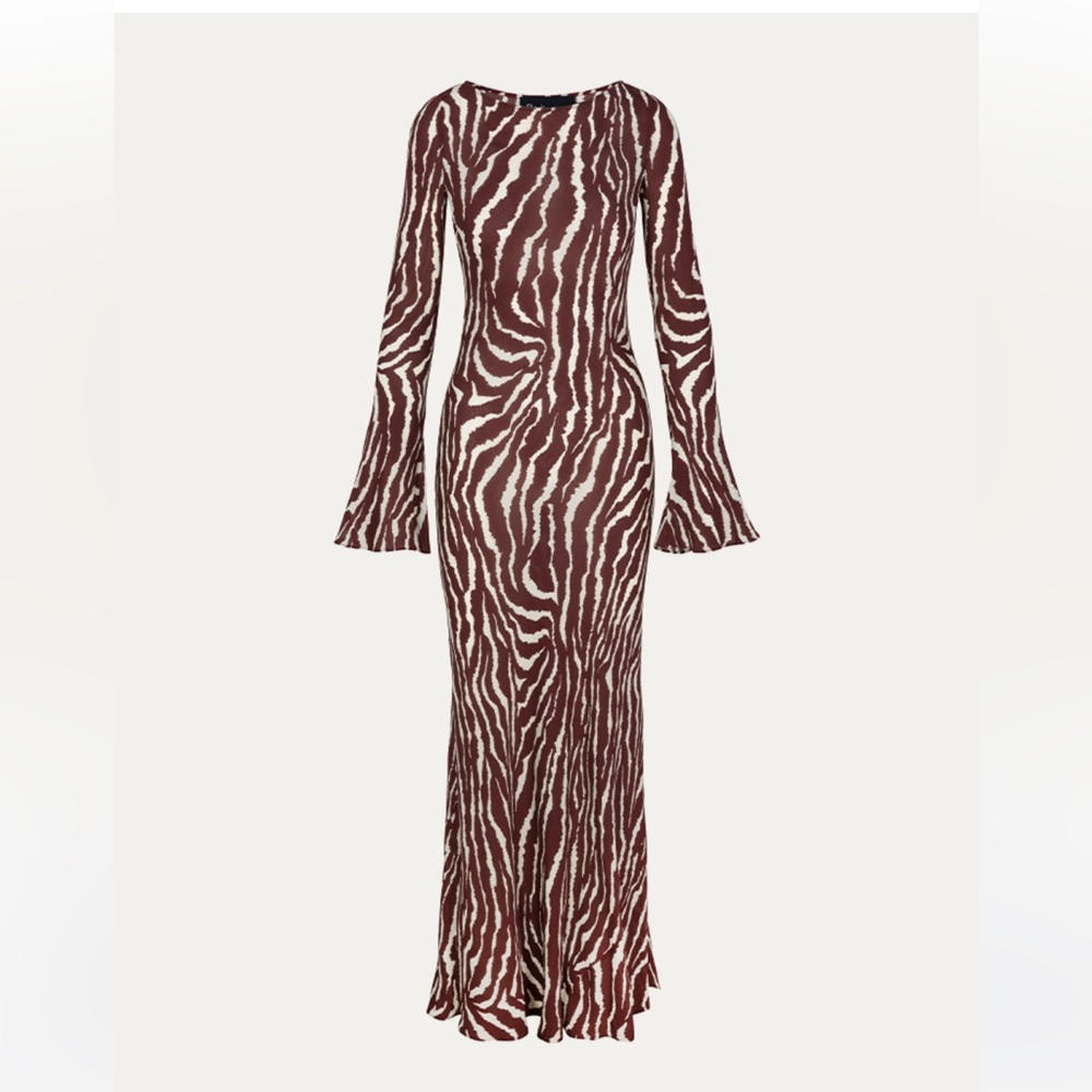 Réalisation Gia dress animal print size L